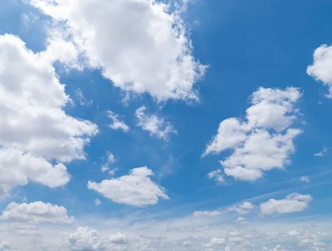 Clear blue sky background,clouds with background. 스톡 사진