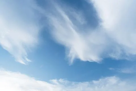 Clear blue sky background,clouds with background. 库存照片