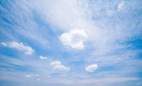 Clear blue sky background,clouds with background. 스톡 사진