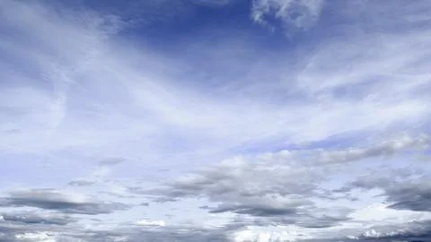 Clear blue sky background,clouds with background. Stock Photos