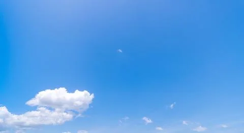 Clear blue sky background,clouds with background. Stock-Fotos
