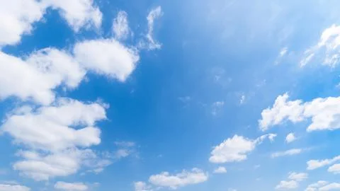 Clear blue sky background,clouds with background. Stock Photos