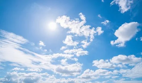 Clear blue sky background,clouds with background. 스톡 사진