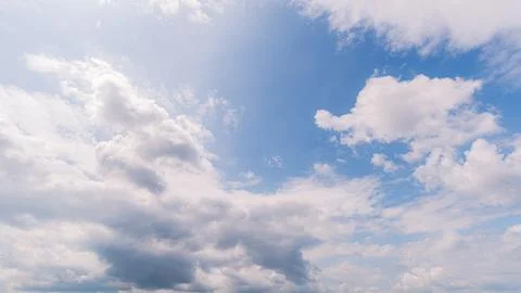 Clear blue sky background,clouds with background. Stock Photos
