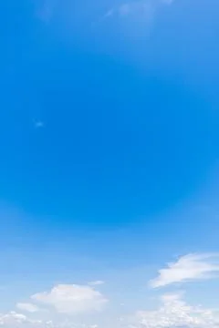 Clear blue sky background,clouds with background. Stock Photos