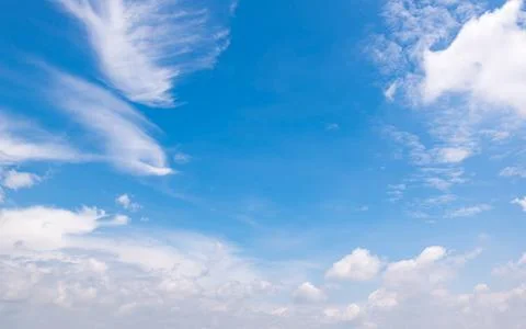 Clear blue sky background,clouds with background. 写真素材