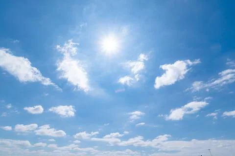 Clear blue sky background,clouds with background. 스톡 사진