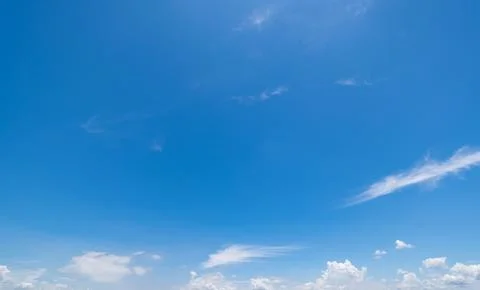 Clear blue sky background,clouds with background. Stock-Fotos