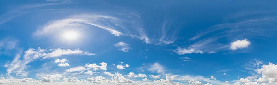 Clear blue sky background,clouds with background. Stock Photos