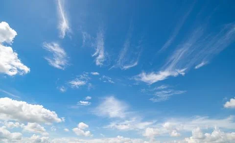 Clear blue sky background,clouds with background. 스톡 사진
