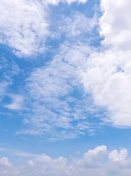 Clear blue sky background,clouds with background. 库存照片