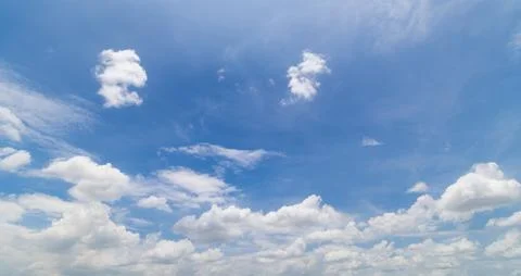 Clear blue sky background,clouds with background. Stock Photos