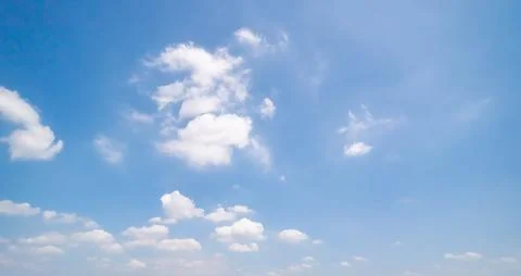 Clear blue sky background,clouds with background. Stock Photos