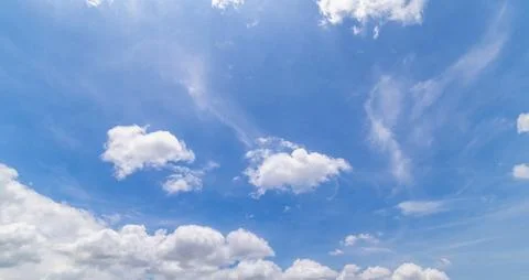 Clear blue sky background,clouds with background. Stock Photos