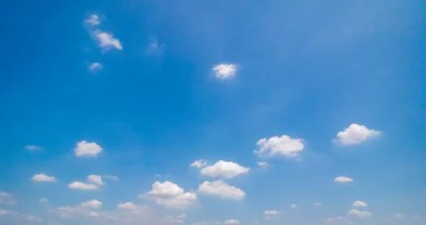 Clear blue sky background,clouds with background. Stockfoto's