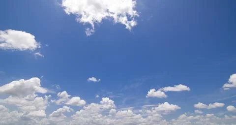 Clear blue sky background,clouds with background. Stock Photos
