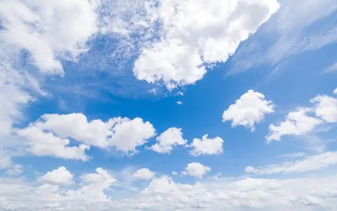 Clear blue sky background,clouds with background. 写真素材