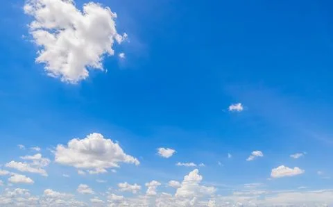 Clear blue sky background,clouds with background. Stock-Fotos