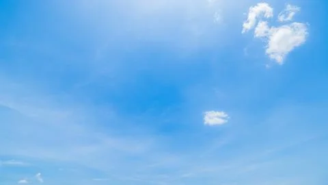 Clear blue sky background,clouds with background. Stock Photos
