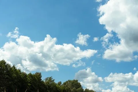 Clear blue sky background,clouds with background Foto stock