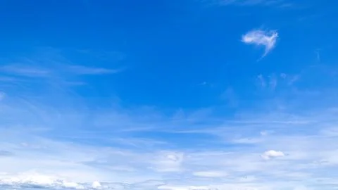 Clear blue sky background,clouds with background. Stock Photos