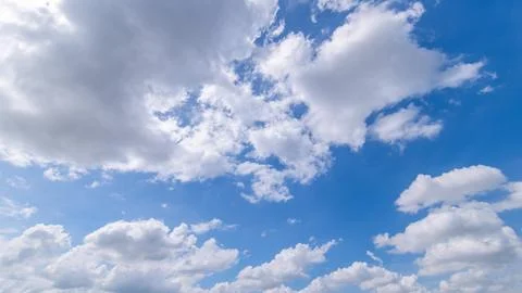 Clear blue sky background,clouds with background. Stock Photos