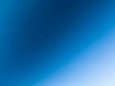 Clear blue sky gradient background, cloudless with copy space Photos
