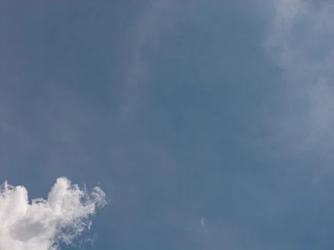 Clear blue sky offering copy space background Фото