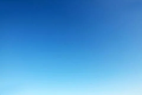 Clear blue sky Foto stock