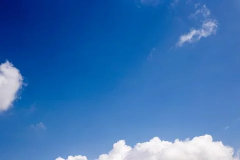 Clear blue sky Stock Photos