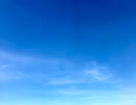 Clear blue sky Stock Photos