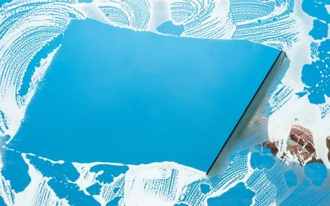 Clear blue sky Stock Photos