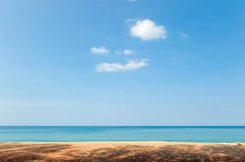 A clear blue sky Stock Photos