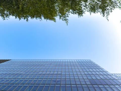 Clear blue sky Stock Photos