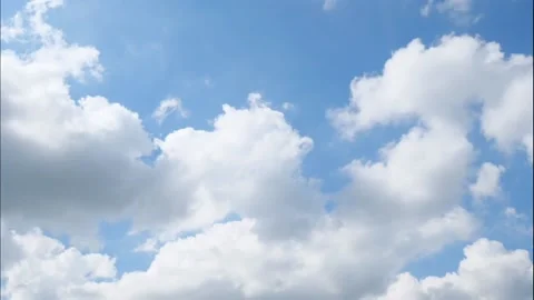 Clear Blue Sky Time lapse Stock Footage 154941042