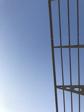 The clear blue sky view Stock Photos