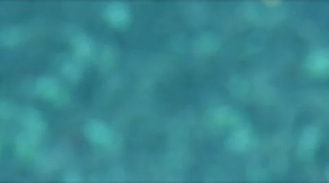 Clear Blue Water Blurry Motion Background Video stock 17194342