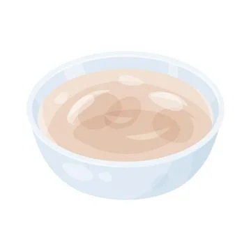 Clear broth Stock Illustration