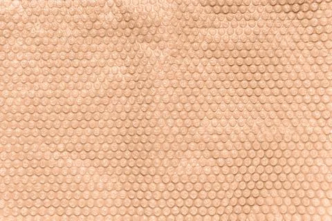 Clear bubble foil texture background, toned in trendy color of the year 2024 Stock Photos