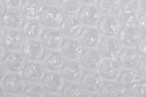 Clear Bubble Wrap Texture Stock Photos