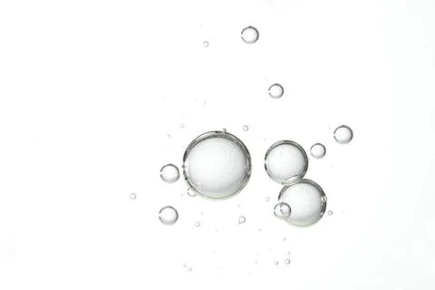 Clear bubbles Stock Photos