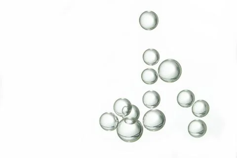 Clear bubbles Stock Photos