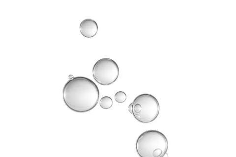 Clear bubbles Stock Photos