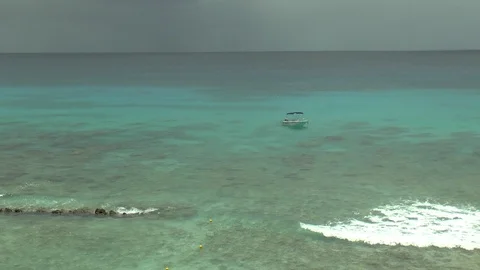 Clear Caribbean Sea Waves Stock Footage 108585285
