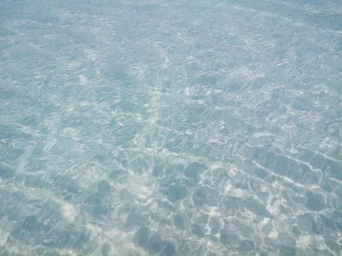 Clear clear water Foto stock