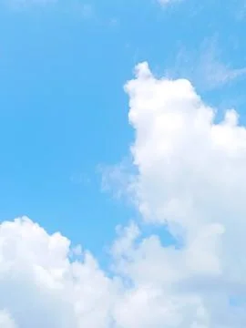 Clear clouds during the day Stock Photos