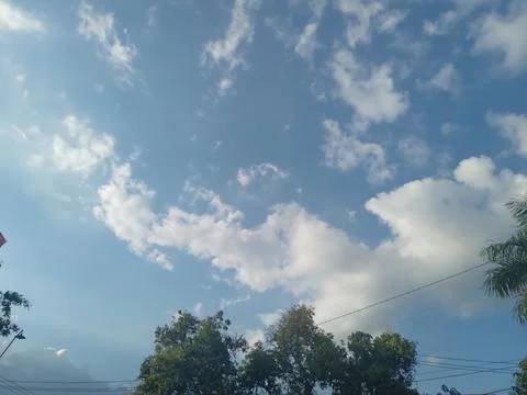 Clear clouds Stock Photos