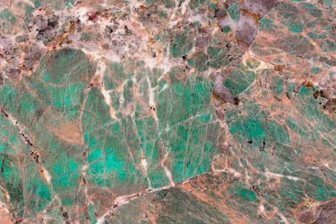 Clear-cut natural Amazonite quartzite background for ideal design. Stock Illustration