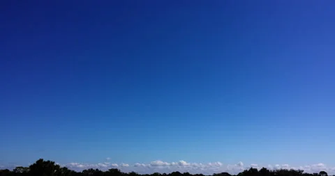 Clear Day Turns Partly Cloudy (2160p 23.976) Stock Footage 165905384