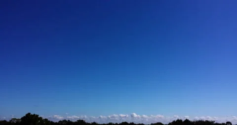 Clear Day Turns Partly Cloudy (2160p 29.97) Stock Footage 165908892